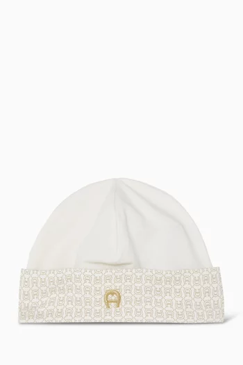 Logo-embroidered Cap in Pima Cotton