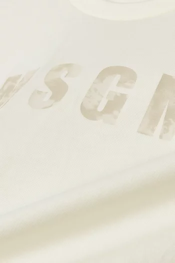 Logo T-shirt in Cotton Jersey