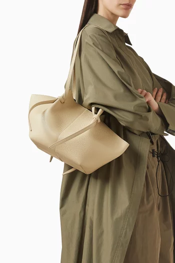 حقيبة يد موتشي جلد حُبيبي