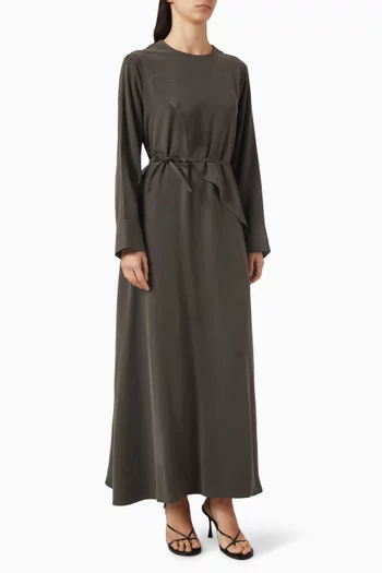 Belted Maxi Dress
