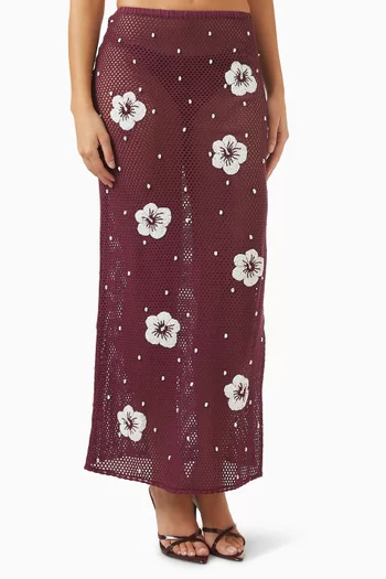 Treasure Hibiscus Skirt