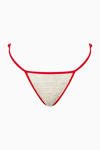 Cynthia Crochet Bikini Briefs