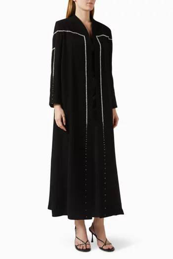 Bead-embellished Abaya