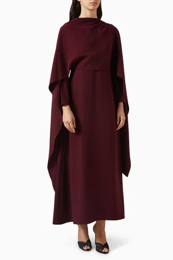 Adria Scarf Maxi Dress