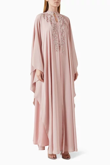Embellished Kaftan in Chiffon