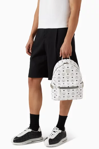 Small Stark Backpack in Visetos Canvas