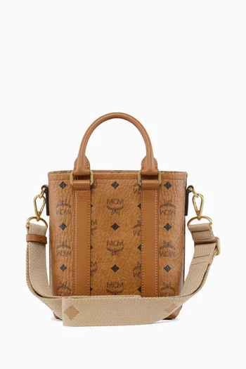 Mini Aren Tote in Visetos Canvas