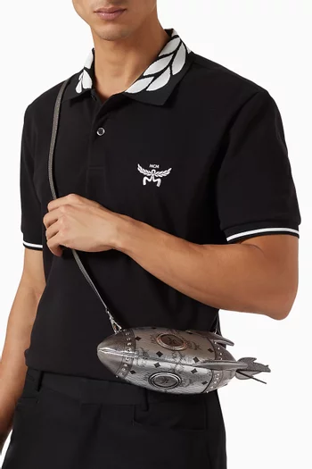 حقيبة كروس أرين بتصميم صاروخ قنب بنقشة فيزيتوس