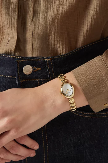 Sammy Quartz Stainless Steel Watch, 22.5mm