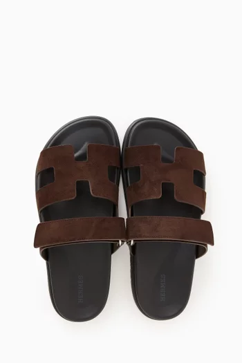 Unused Chypre Sandals in Suede, EU 39