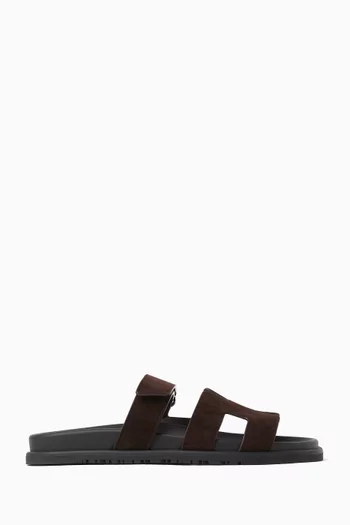Unused Chypre Sandals in Suede, EU 40