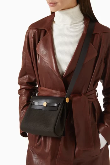 Unused Mini Herbag 20 in Canvas & Leather