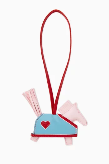 Unused PM Rodeo Robeo Coeur Charm in Milo Lambskin