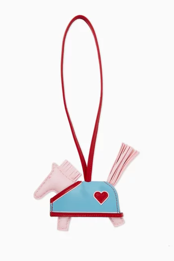 Unused PM Rodeo Robeo Coeur Charm in Milo Lambskin