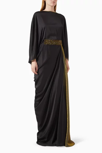 Layla Gold Embellished Dress