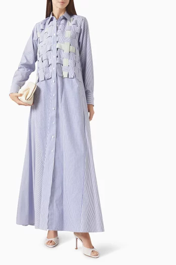 Parallel Lines Shirt Dress