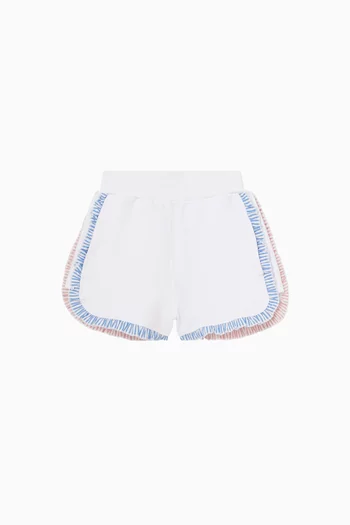 Ruffle Shorts in Cotton