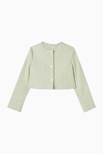 بوليرو بأزرار مرصعة بأحجار