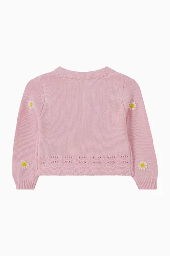 Floral Cardigan in Cotton