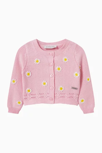 Floral Cardigan in Cotton