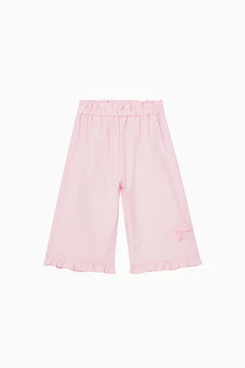 Ruffled Pants in Cotton-blend