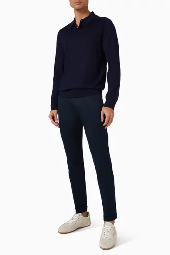 تي شيرت بولو صوف مارينو