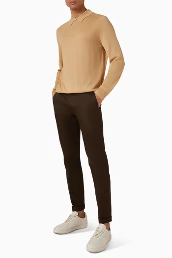 تي شيرت بولو صوف مارينو