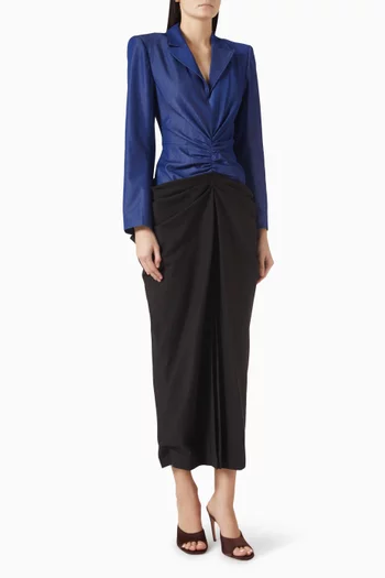 فستان بكشكش دينم