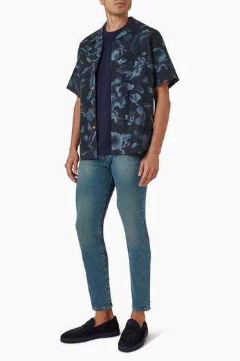 قميص بنقشة زهور جود فورشن مزيج لايوسيل وقطن