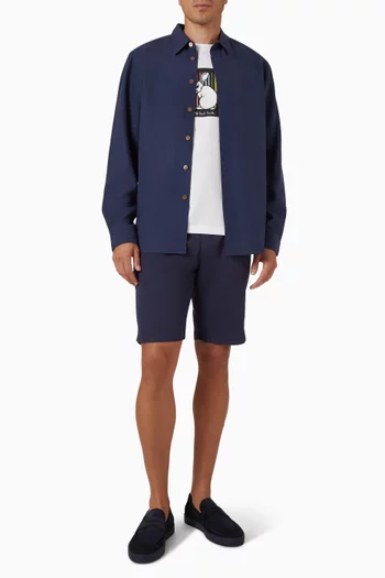 Rabbit Stripe T-shirt in Cotton