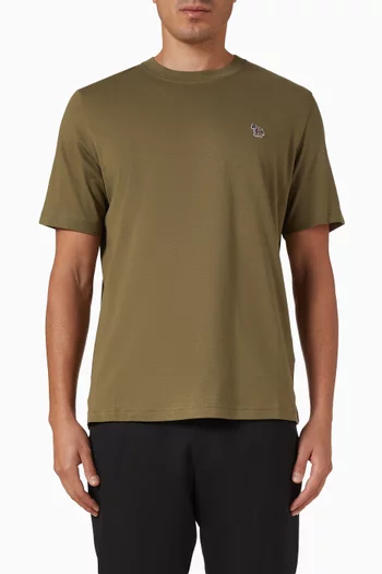 Zebra T-shirt in Cotton