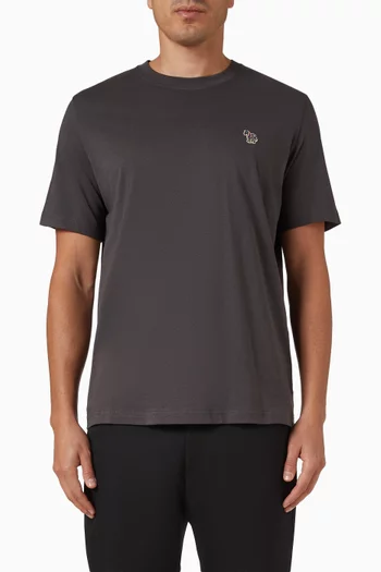 Zebra T-shirt in Cotton