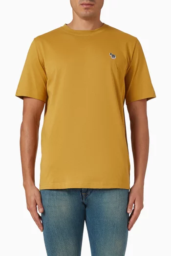 Zebra T-shirt in Cotton