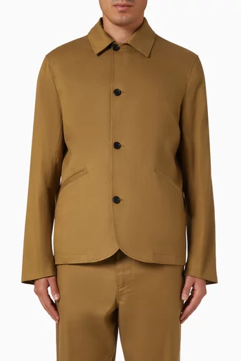 Work Jacket in Twill