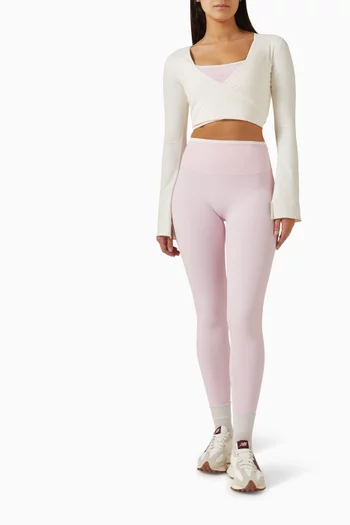 بلوزة لايف لكس قصيرة بتصميم ملفوف