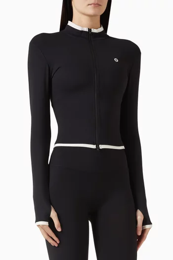 Luxe Balance Zip-up Jacket in Freeform™