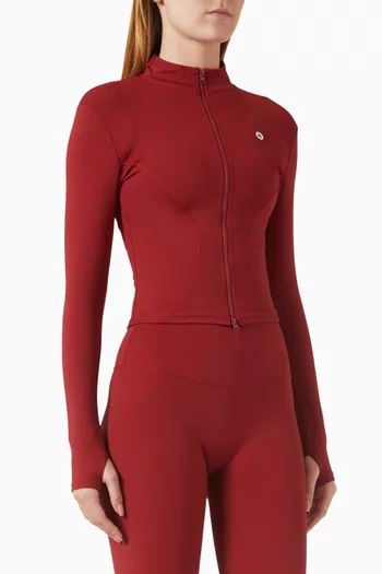 Luxe Balance Zip-up Jacket in Freeform™