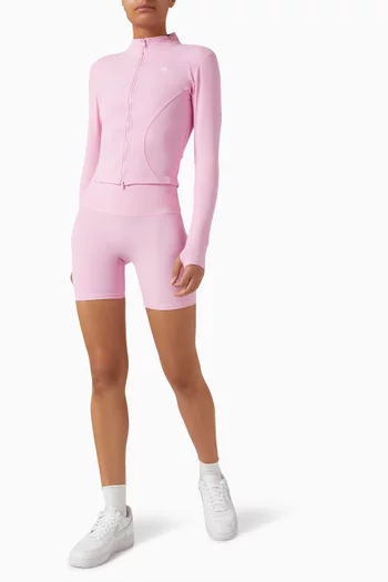 جاكيت لكس بالانس بسحّاب قماش فري فورم