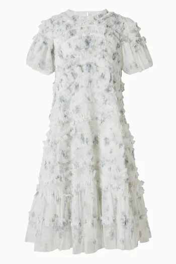 Magnolia Ditsy Amara Ruffle Dress