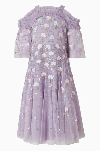 Dandelion Ditsy Off-Shoulder Dress