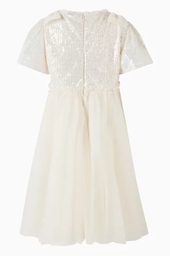 Paloma Sequin Bow Dress