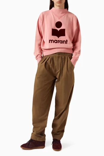 Moby Sweatshirt in Cotton Blend