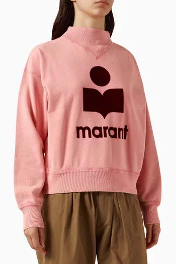 Moby Sweatshirt in Cotton Blend