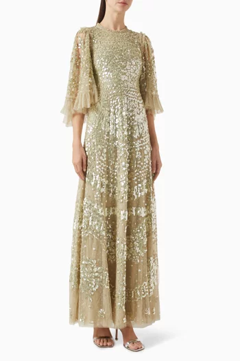Anais Sequin Gown
