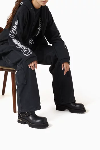 Venom City Bootie in Calfskin