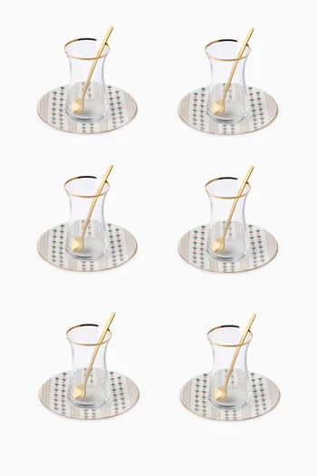 Back to the Roots Istikana Cups & Saucers, Set of 6