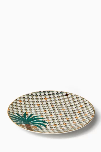 Sahara Rose Dessert Plates in Porcelain, Set of 6