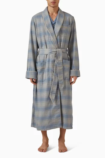 Kelburn 52 Robe in Brushed Cotton
