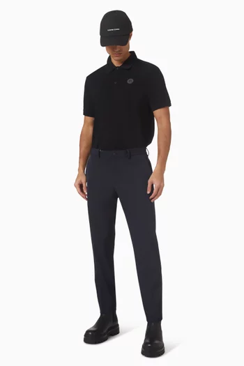 Black Label Beckley Polo Shirt in Cotton