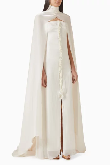 Lunea Cape Gown